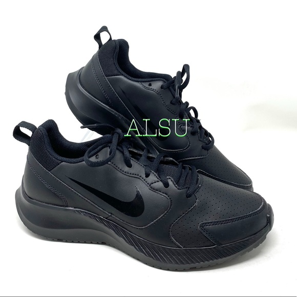 🌿Sale🌿 Nike Todos Men’s Sneakers Black Work Dress Shoes Size 11 BQ3198 001 - Picture 8 of 9